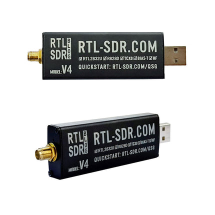 RTL-SDR V4 (Software Defined Radio) with Dipole Antenna Kit