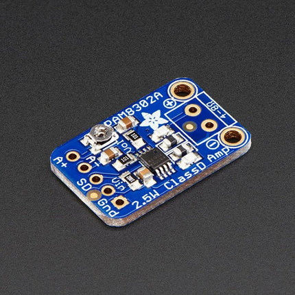 Adafruit 2.5 W Class D Mono Amplifier (PAM8302) - Elektor