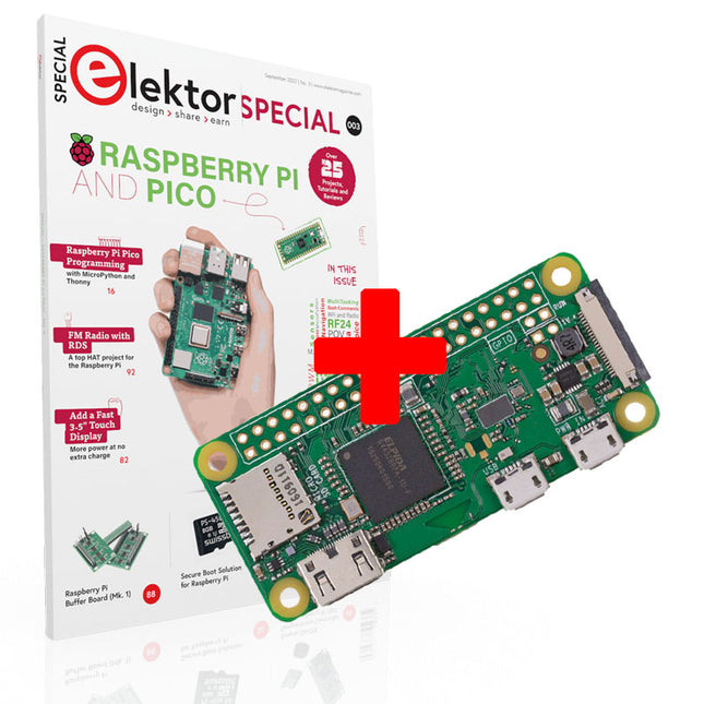 Bundle: Raspberry Pi Zero W + Raspberry Pi and Pico (Special)