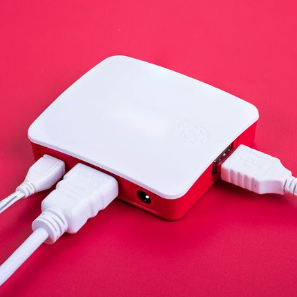 Official Case for Raspberry Pi 3 A+ (white/red) - Elektor