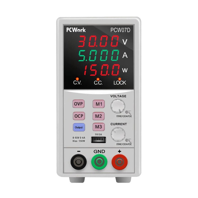 PCW07D Laboratory Switching Power Supply (DC 0 - 50 V, 0 - 6 A) - Elektor