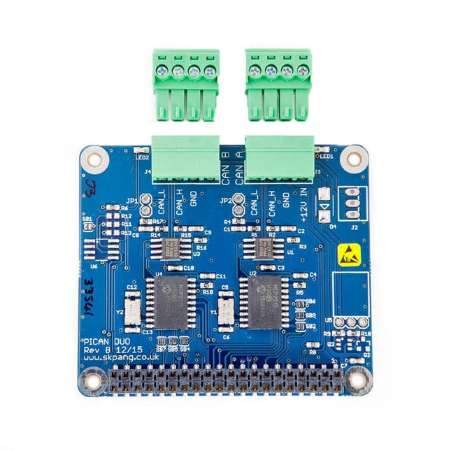 PiCAN 2 Duo (CAN - Bus Board for Raspberry Pi) - Elektor
