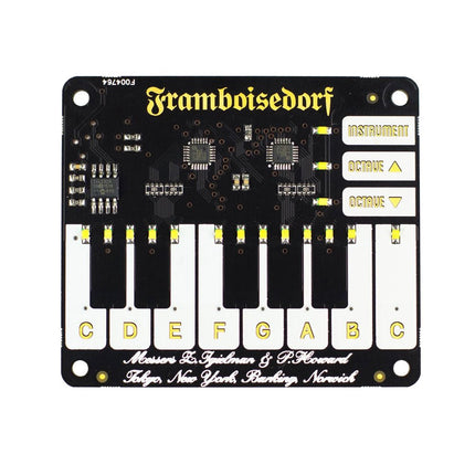 Pimoroni Piano HAT for Raspberry Pi - Elektor