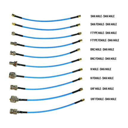 RTL - SDR Semi - Rigid RG402 SMA Antenna Adapter Set - Elektor