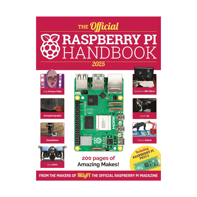The Official Raspberry Pi Handbook 2025 - Elektor
