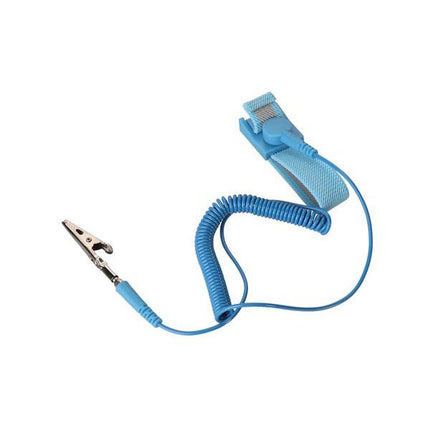 Velleman Antistatic Adjustable Elastic Wrist Strap (Blue) - Elektor