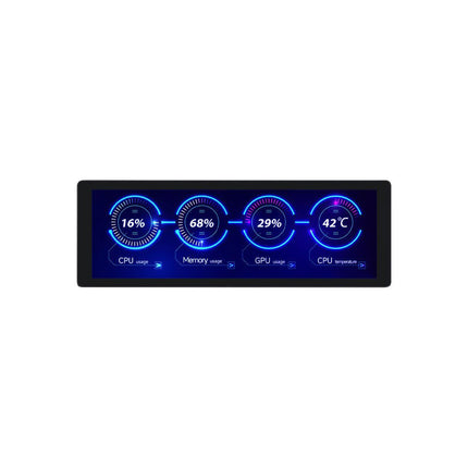 Waveshare 7.9" Touch Display (400x1280) - Elektor