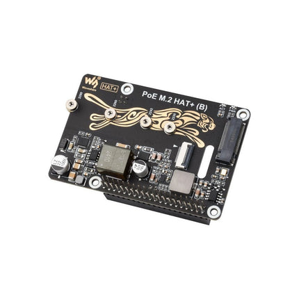 Waveshare PCIe to M.2 Adapter with PoE for Raspberry Pi 5 - Elektor