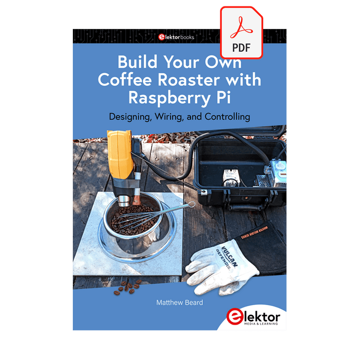 Build Your Own Coffee Roaster with Raspberry Pi book cover