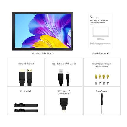 Elecrow 10.1" IPS Touch Display (1280x800)