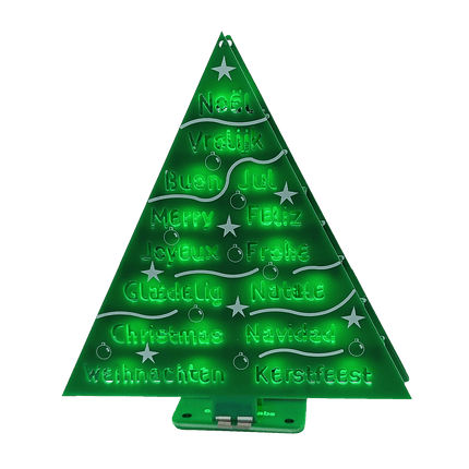 Elektor Wordy Christmas Tree