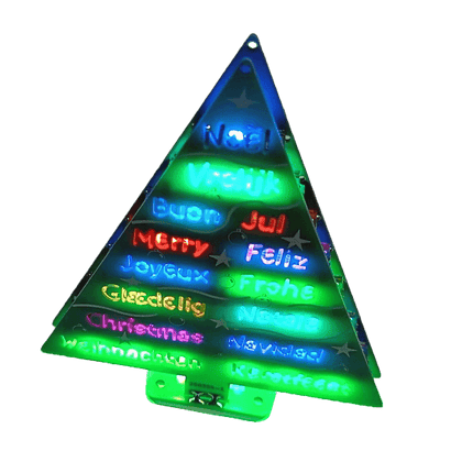 Elektor Wordy LED Christmas Tree