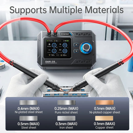FNIRSI SWM-20 Dual-Pulse Spot Welder