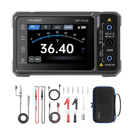 FNIRSI TMP-610S (3-in-1) Multimeter (60,000 Counts) + Oscilloscope + Signal Generator