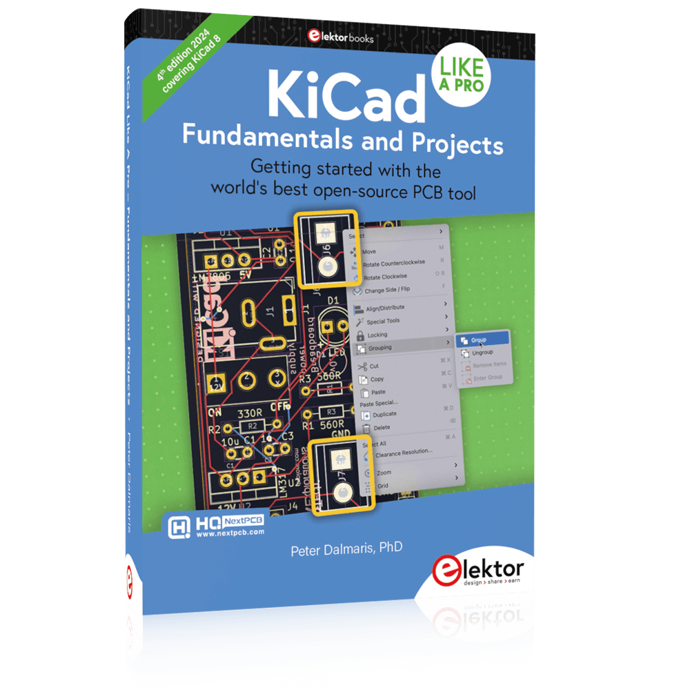 KiCad 8 Like A Pro Bundle | 2-Book PCB Design Guide – Elektor