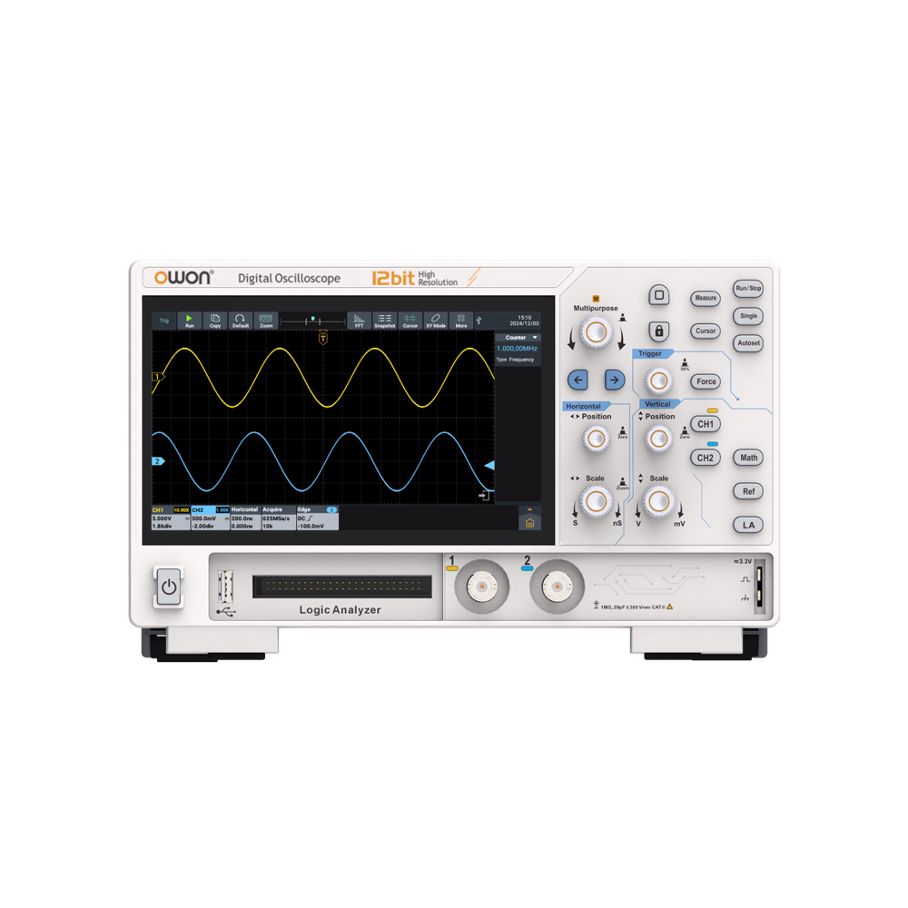 Oscilloscope Rtp134b OWON ADS914A 4-ch Oscilloscope (125 MHz) – Elektor