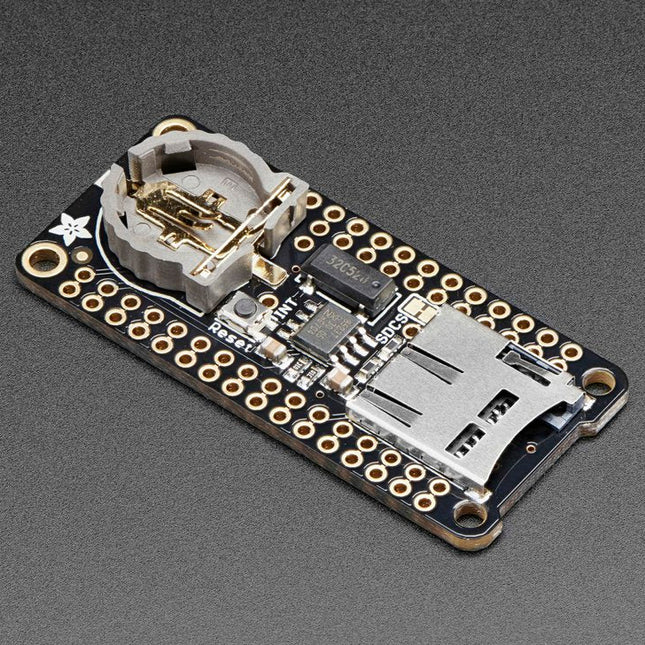 Adafruit Adalogger FeatherWing (RTC + SD Add - on) - Elektor