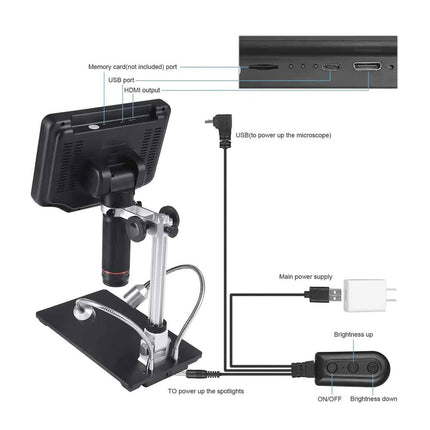 Andonstar AD407 7" HDMI Digital Microscope