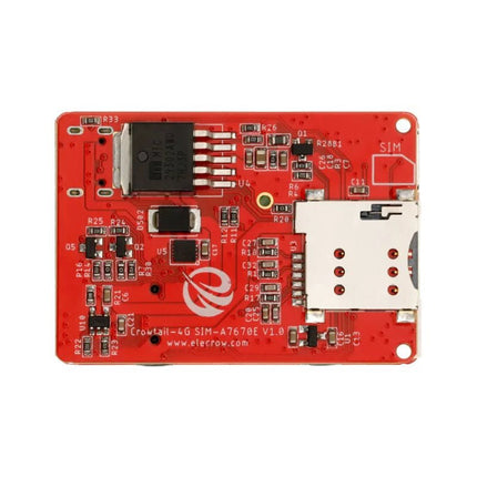 Crowtail - 4G SIM A7670E Module GPS Breakout Board - Elektor