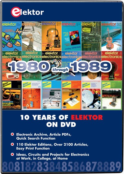 DVD Elektor 1980 through 1989