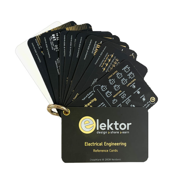 Elektor CheatKard (Electrical Engineering Reference Cards)