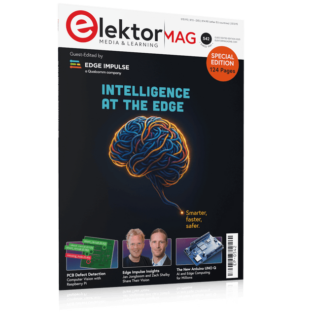 Elektor Edge Impulse Guest Edition 2025 (EN)