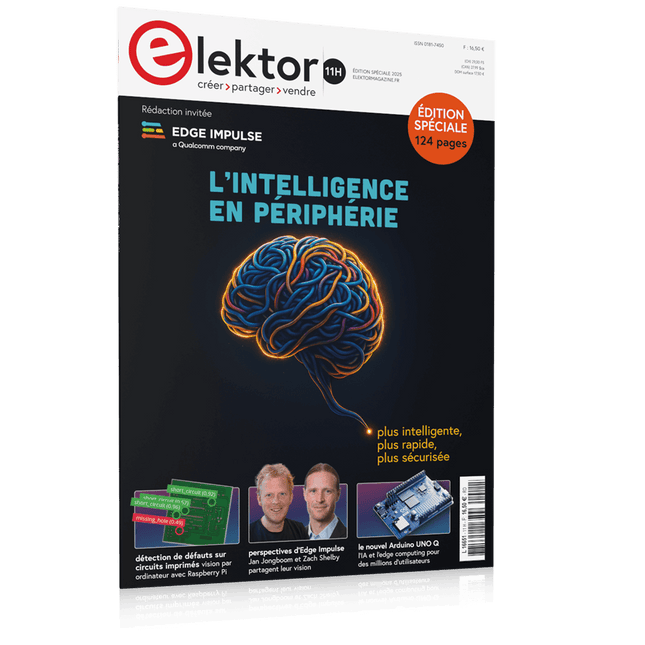 Elektor Edge Impulse Guest Edition 2025 (FR)
