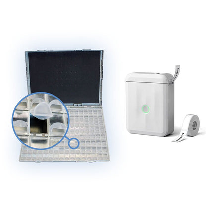 Elektor Electronic Component Storage Box + Niimbot D110 Label Printer (Special Offer) - Elektor
