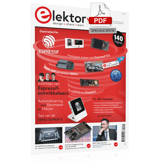 Elektor Special: Espressif Guest Edition 2023 PDF (NL)