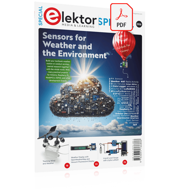 Elektor Special: Sensors for Weather and the Environment (PDF) - Elektor