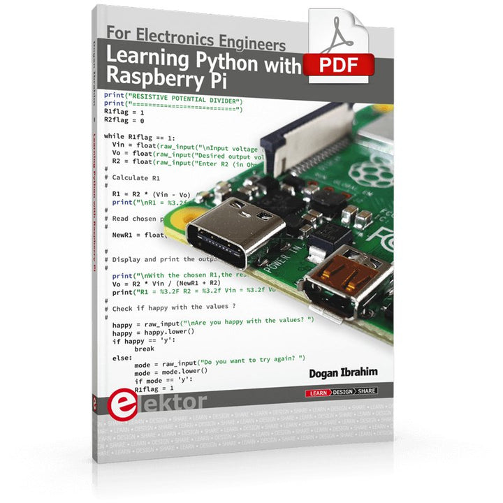 Learning Python with Raspberry Pi (E-book) – Elektor