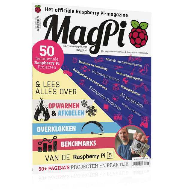 MagPi n°35 (Maart-April 2024) – Gratis verzending