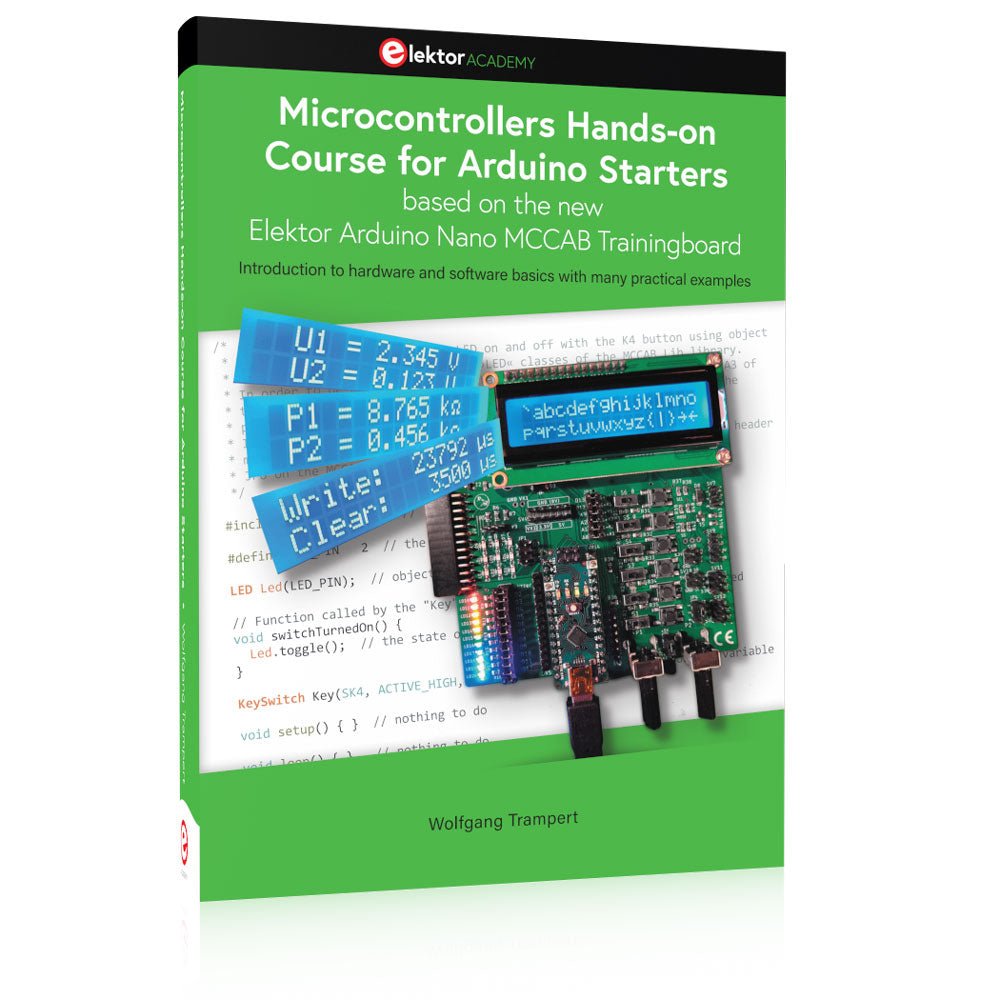 Arduino Hands-on Course | Elektor Microcontroller Bundle