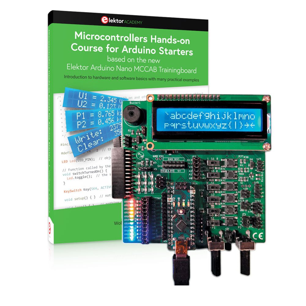 Arduino Hands-on Course | Elektor Microcontroller Bundle