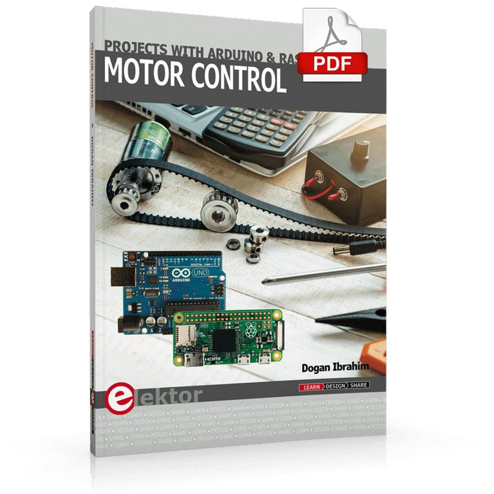 Motor Control - Projects with Arduino & Raspberry Pi (E-book) – Elektor