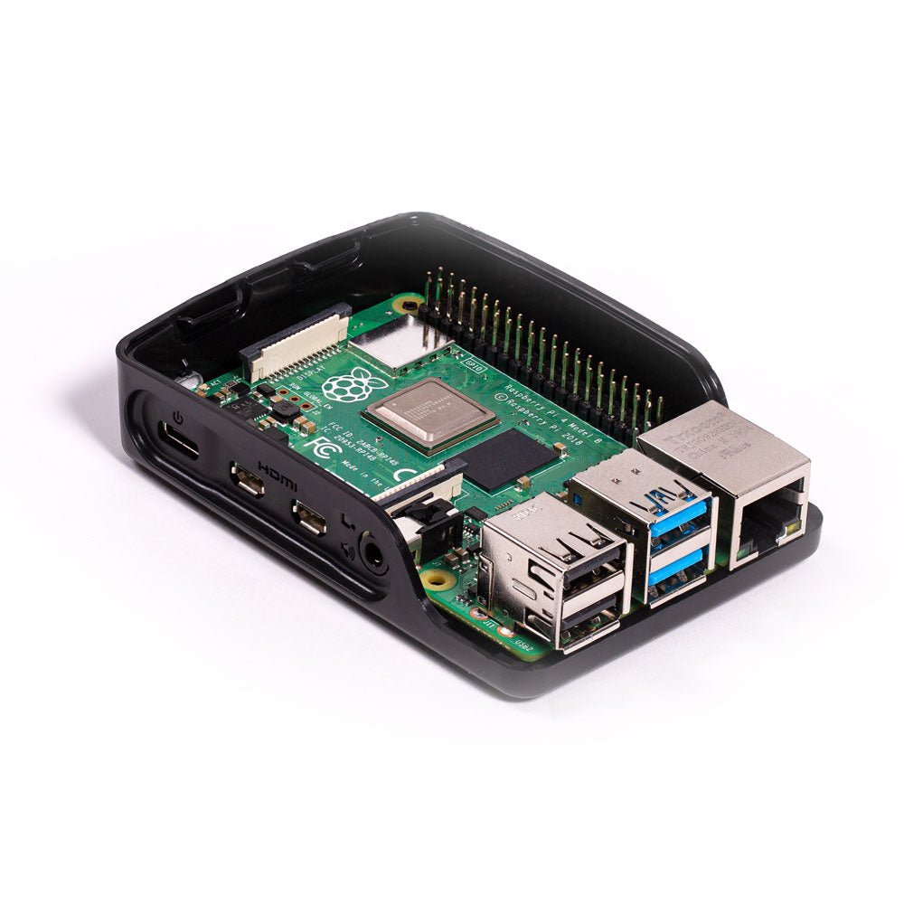 Best Raspberry Pi 4 Case Official Case for Raspberry Pi 4 (black/gray) – Elektor
