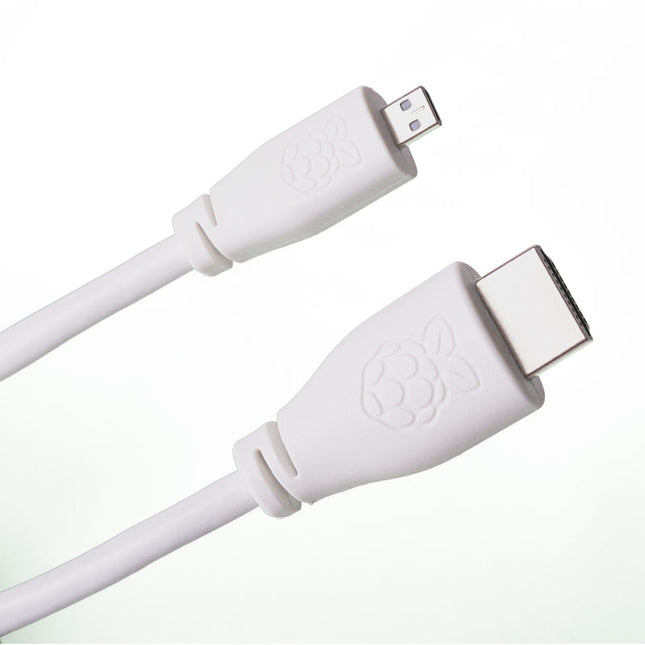 Official HDMI Cable for Raspberry Pi 4 (white, 1 m)