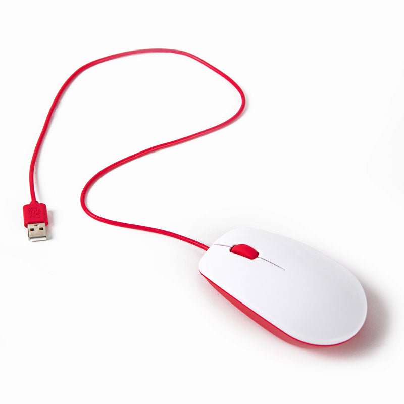 Raspberry Pine Mouse Official Raspberry Pi Mouse (white/red) – Elektor