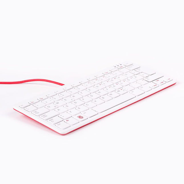 Official Raspberry Pi US Keyboard (white/red)