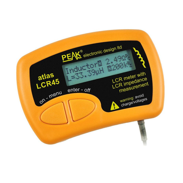 Peak Atlas LCR45 LCR Meter with LCR Impedance Measurement Elektor