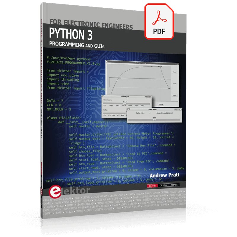 Python 3 Programming and GUIs (E-book) – Elektor