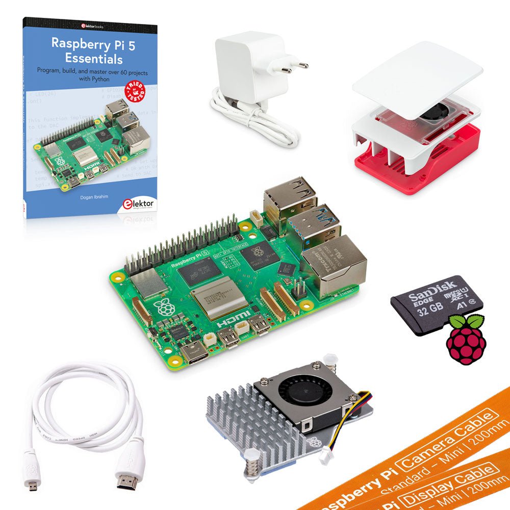 Raspberry Pi 5 Ultimate Starter Kit (8 GB) – Elektor