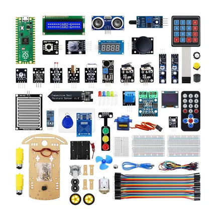 Raspberry Pi Pico Advanced Kit with 32 Modules and 32 Projects