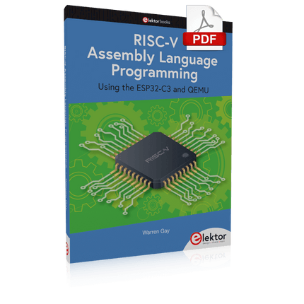 RISC-V Assembly Language Programming using ESP32-C3 and QEMU (E-book)