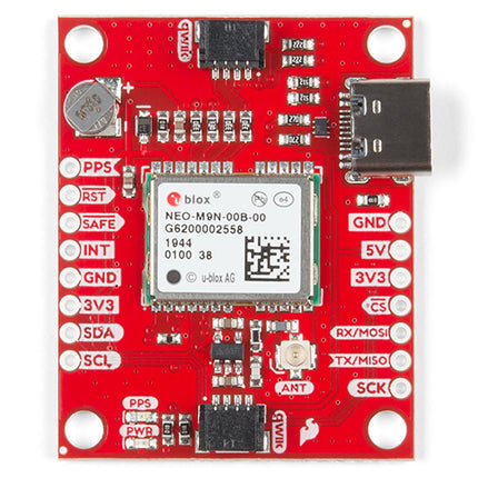SparkFun GPS Breakout - NEO - M9N, U.FL (Qwiic) - Elektor