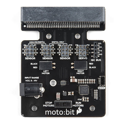 SparkFun moto:bit - micro:bit Carrier Board (Qwiic) - Elektor