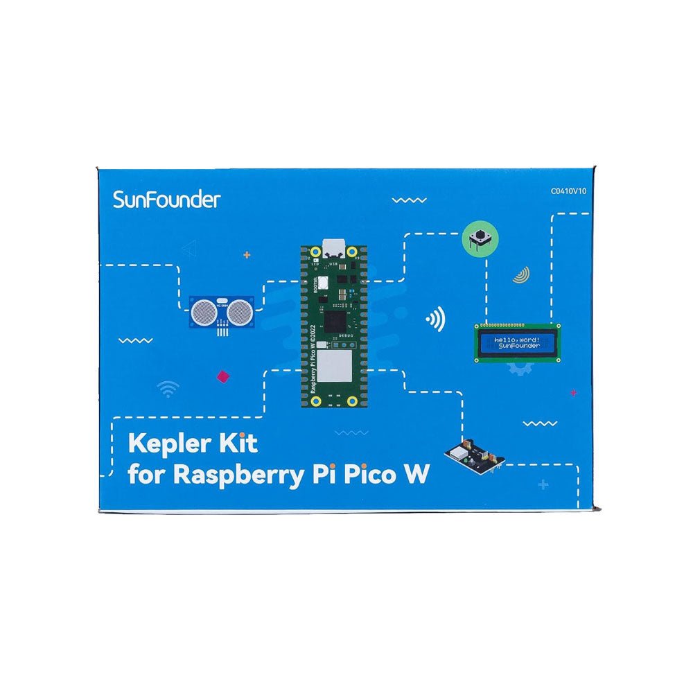 SunFounder Kepler Kit (Ultimate Starter Kit for Raspberry Pi Pico W ...