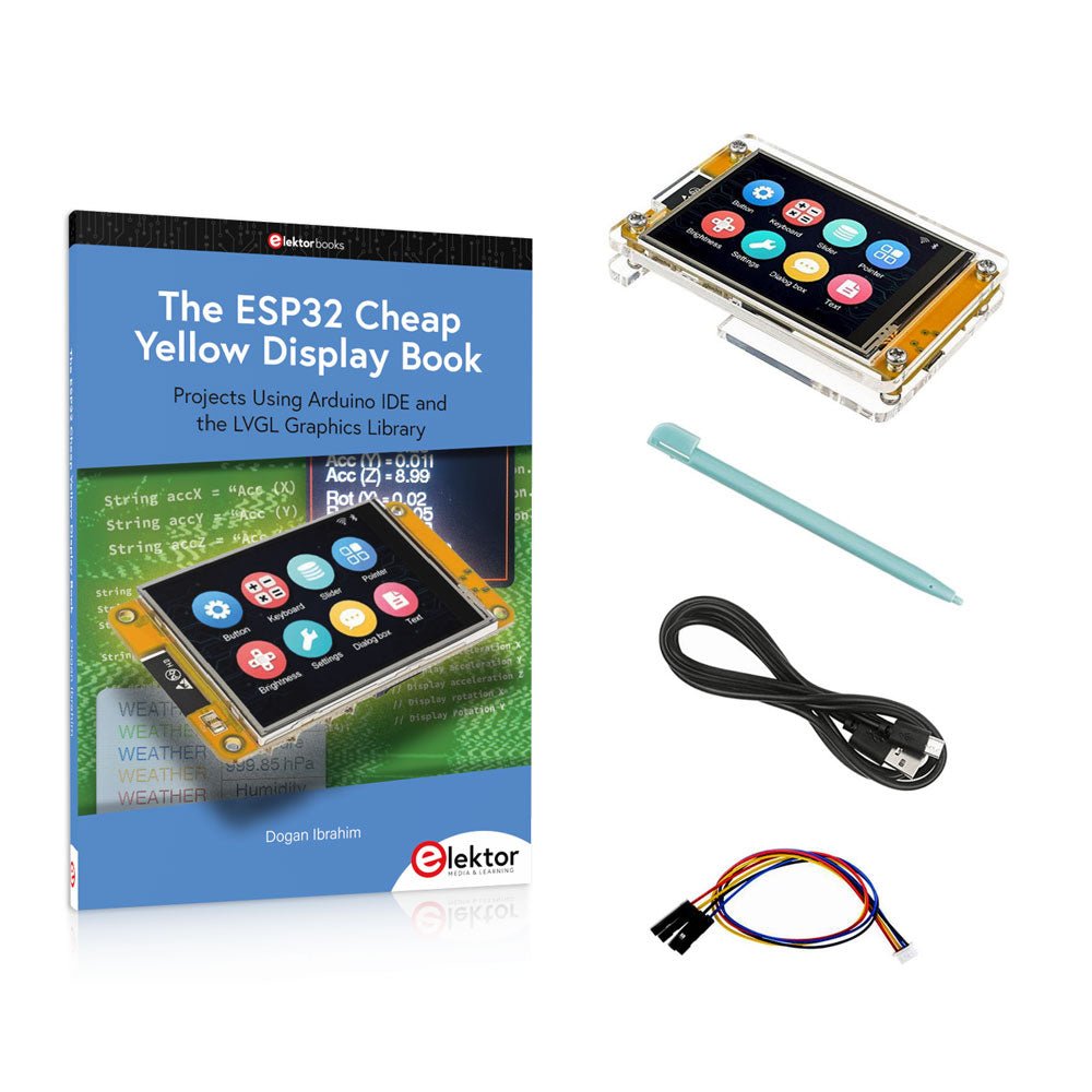 Cheap Yellow Display. Python The ESP32 Cheap Yellow Display Bundle – Elektor