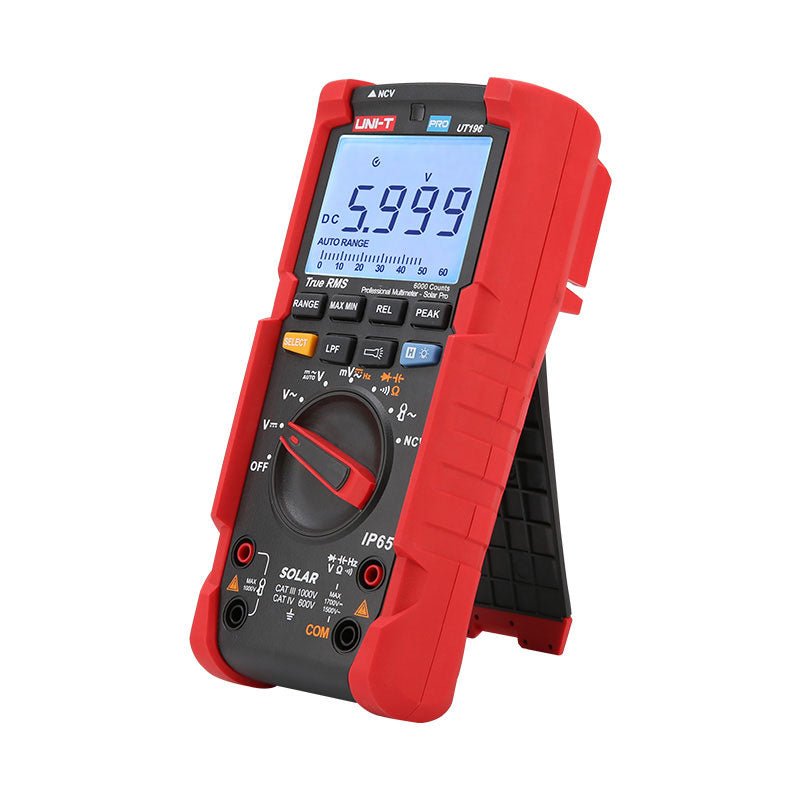 Solar Multireader UNI-T UT196 True RMS Solar Multimeter – Elektor