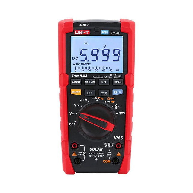 UNI - T UT196 Solar Multimeter - Elektor